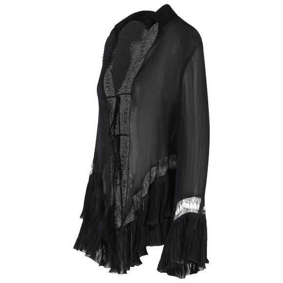 Blumarine Black Viscose Shirt Women - Picture 2 of 3